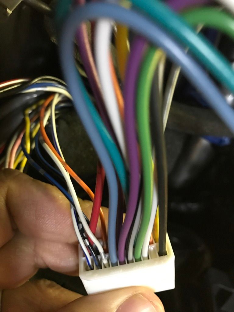 Metra wiring harness into MMCS non Fosgate gps | Mitsubishi Lancer